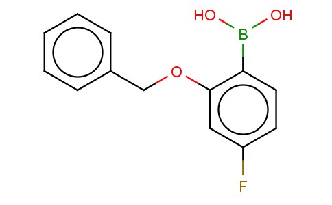2-BENZYLOXY-4-FLUOROPHENYLBORONIC ACID